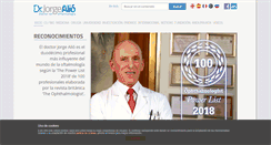 Desktop Screenshot of doctorjorgealio.com